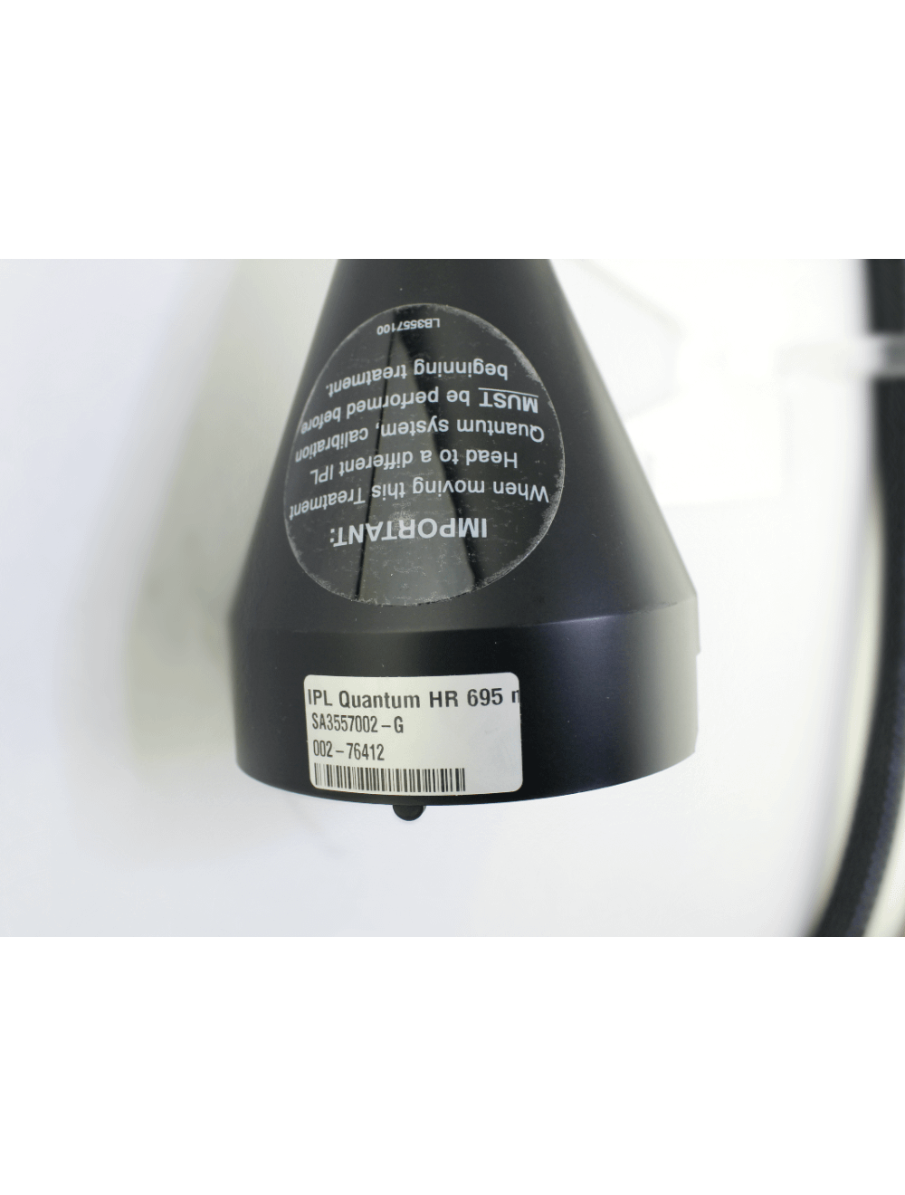 Lumenis Laser IPL Quantum HR 695 IPL Hair Removal Handpiece Only 4 Shots image 6