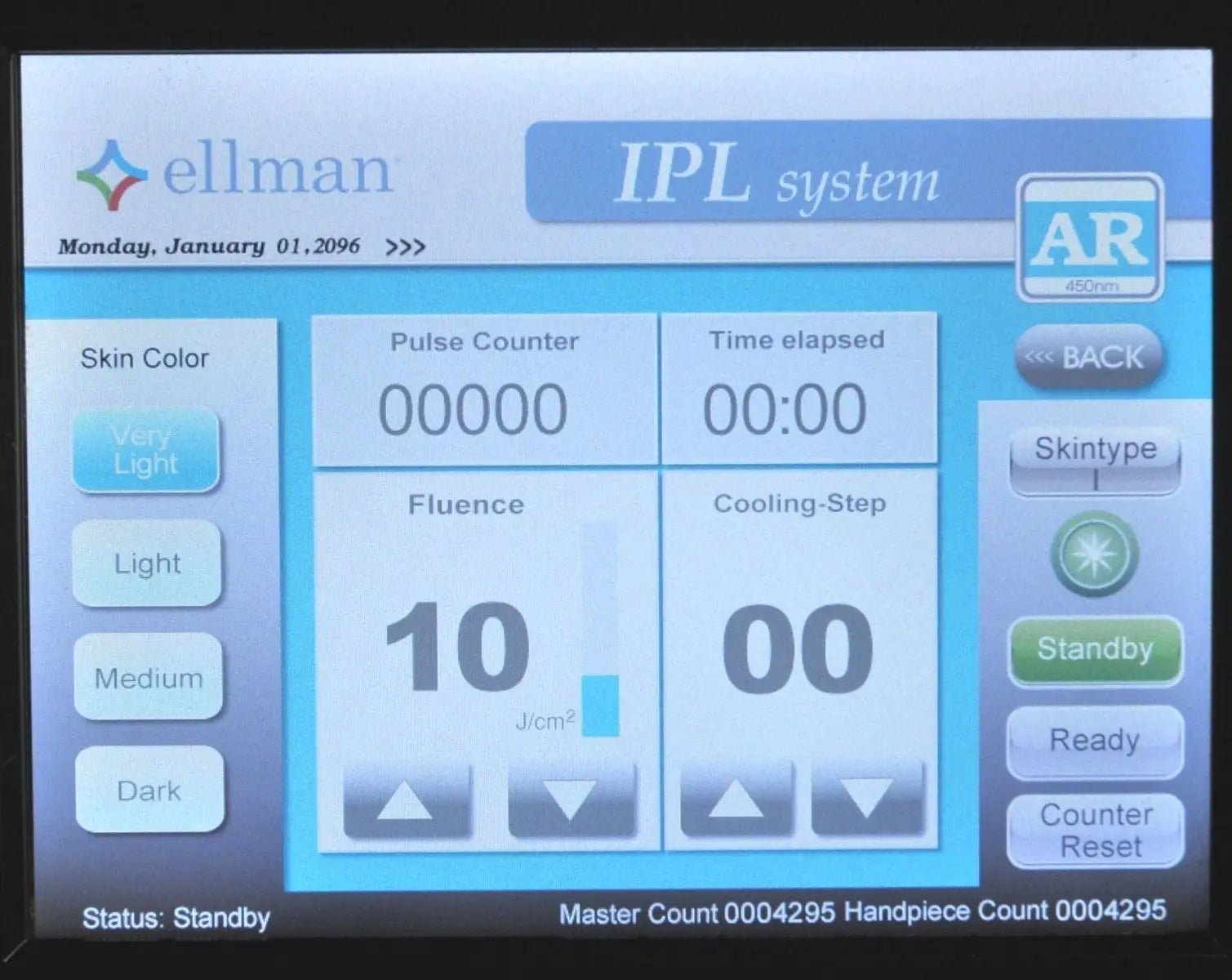 2013 Ellman Sandstone Medley Acne Vascular Lesion Skin Rejuvenation Laser System