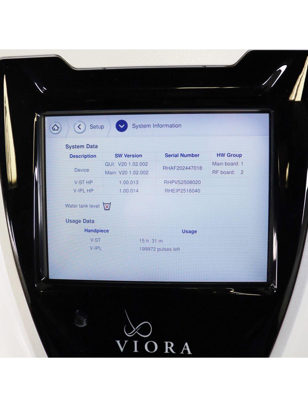 2021 Viora V20 IPL RadioFrequency Skin Tightening Acne Hair Removal Lesions RF image 5