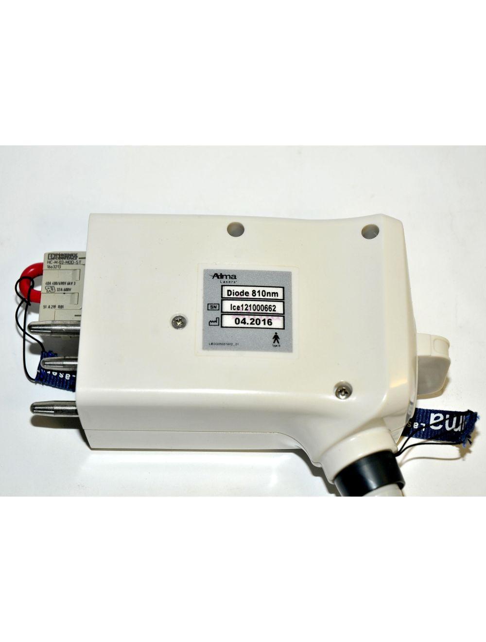 2016 Alma Diode Laser XLI ICE Diode 810nm Soprano Skin Rejuvenation Handpiece image 6