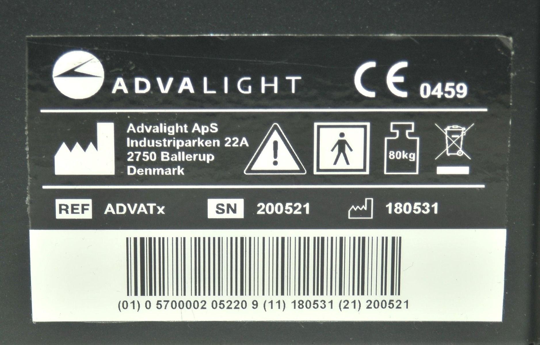2005 Advalight ApS ADVATx Infrared Skin Rejuvenation Acne Scars Wrinkles Rosacea