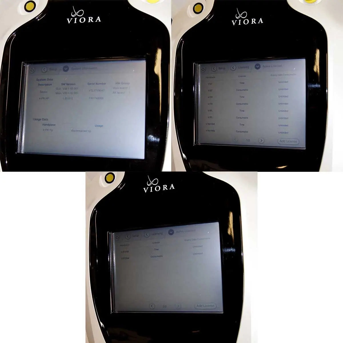 2017 Viora V30 Multi-Application System RF IPL Laser Hair Lesions Acne Cellulite Sol International Medical