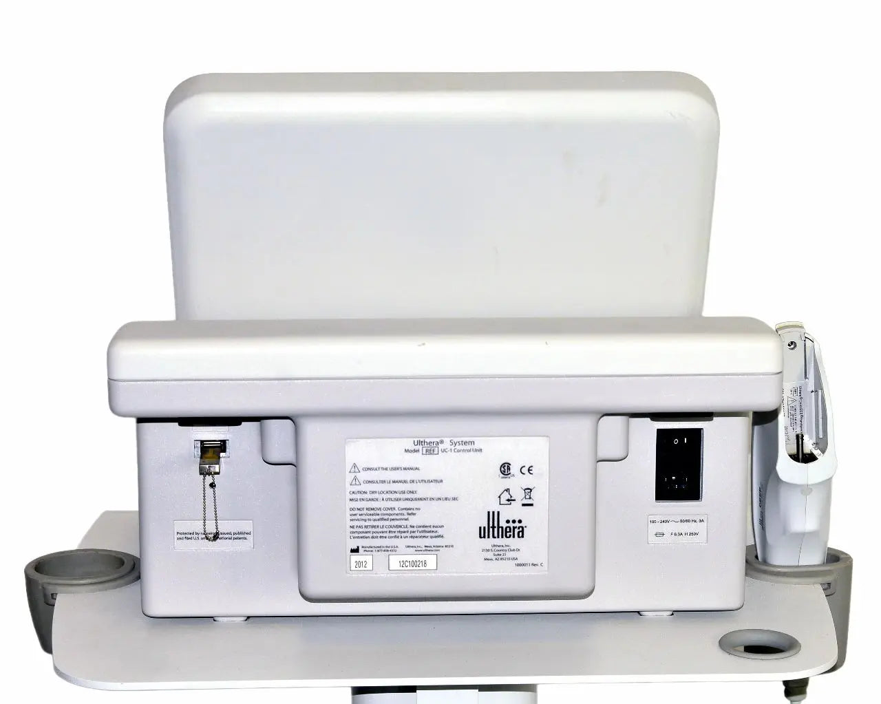 2012 Ulthera Ultherapy DEEPsee Ultrasound Skin Tightening Contouring w Handpiece