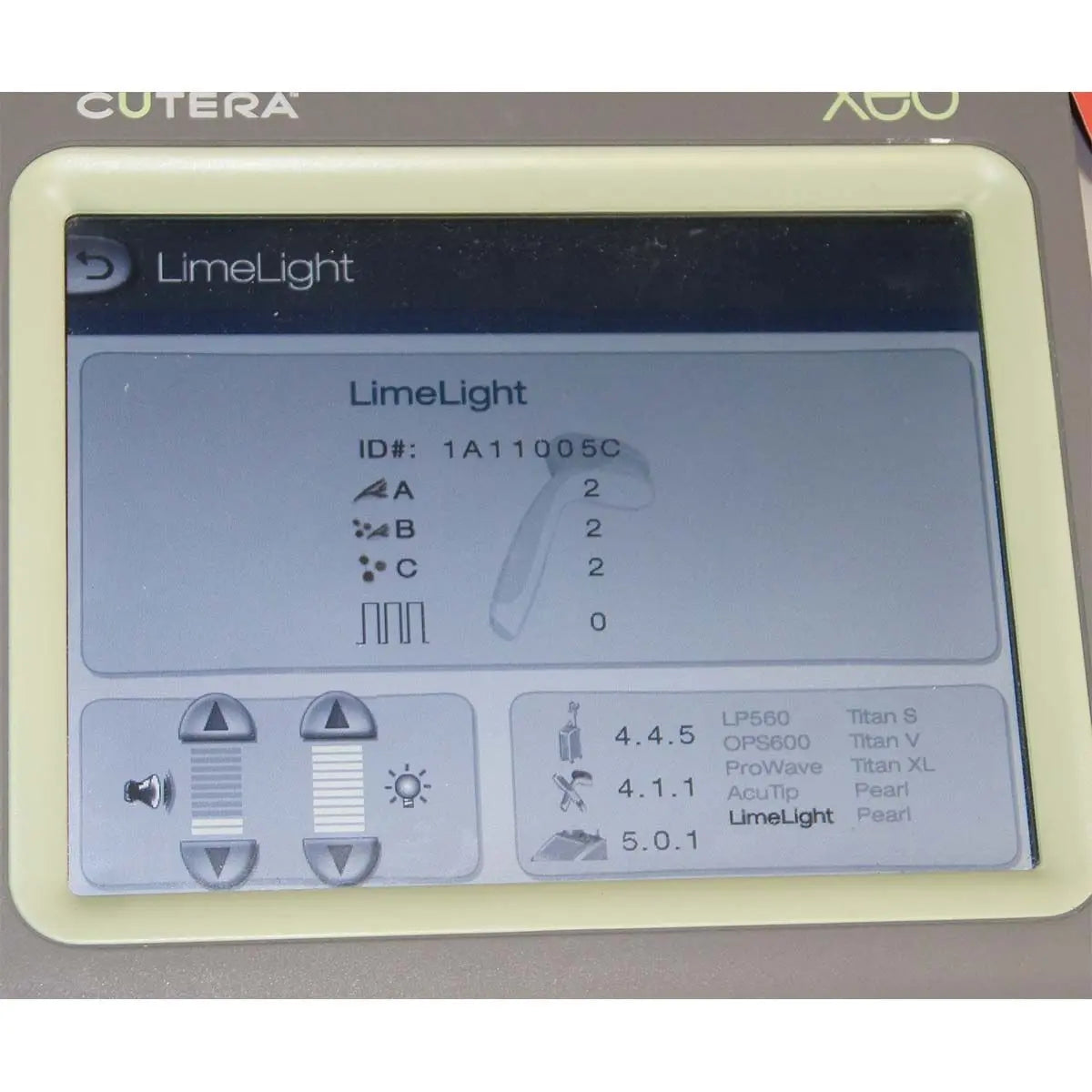 2017 Cutera Xeo SA IPL System XEOSA Stand Alone No YAG Station with LimeLight