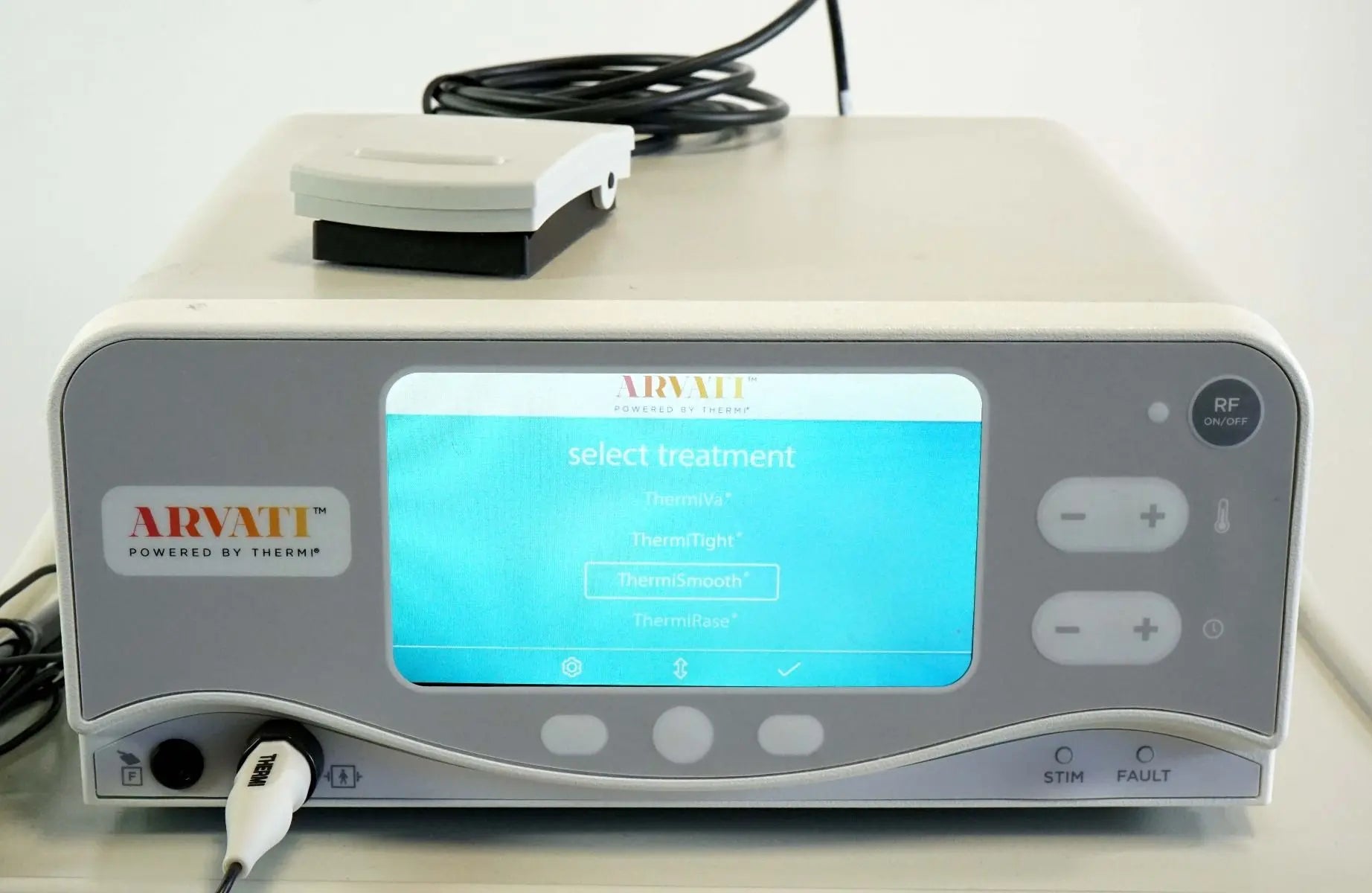 2018 ThermiRF Arvati T50RF RadioFrequency ThermiHealth Wrinkles Rejuvenate Skin Sol International Medical