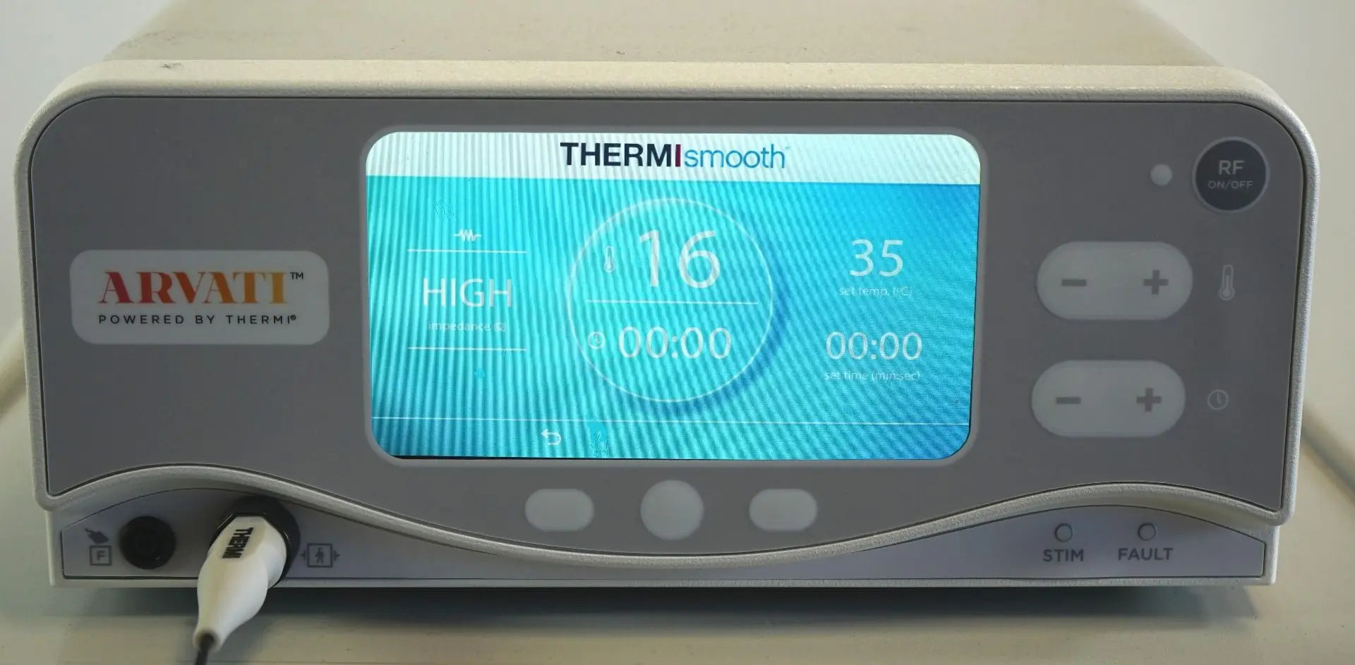 2018 ThermiRF Arvati T50RF RadioFrequency ThermiHealth Wrinkles Rejuvenate Skin Sol International Medical