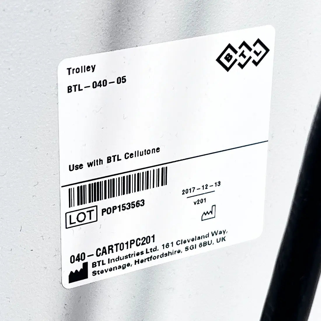 2017 BTL Cellutone Non-Invasive Cellulite Reduction Ouchie Physiotherapy System