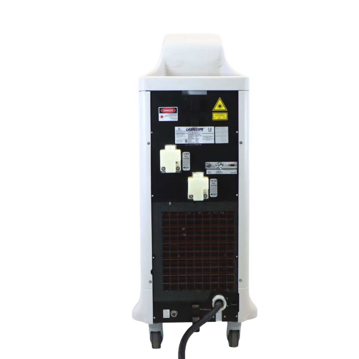 2004 Iridex LaserScope Gemini Nd Yag KTP Laser HR Skin Rejuvenation Hair Removal