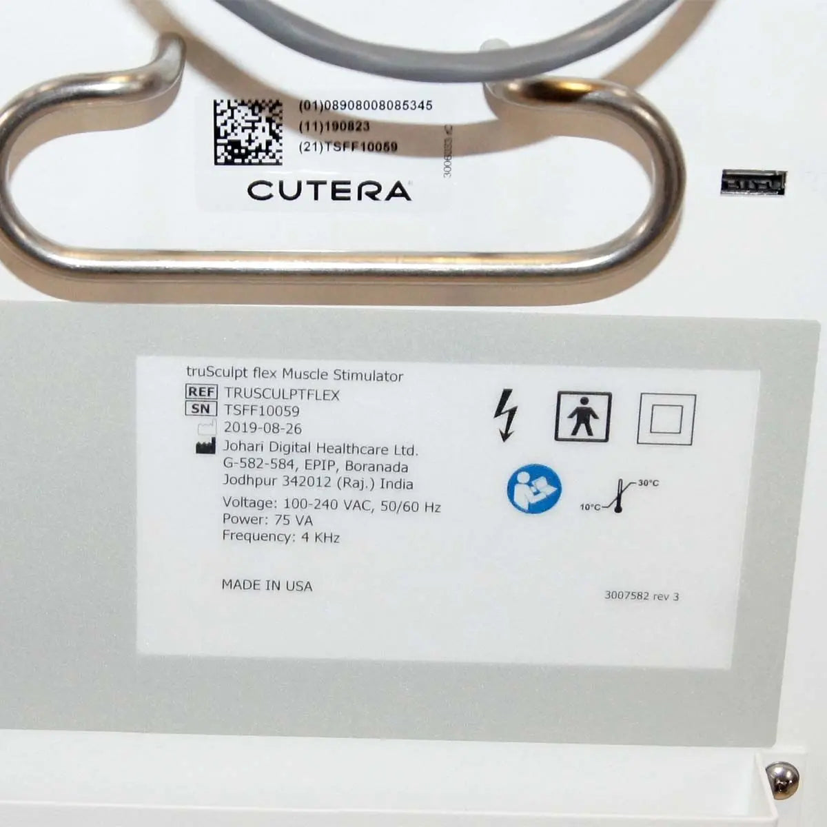 2019 Cutera truSculpt FLEX Muscle Stimulator BodySculpt Toning Firming Abdomen Cutera