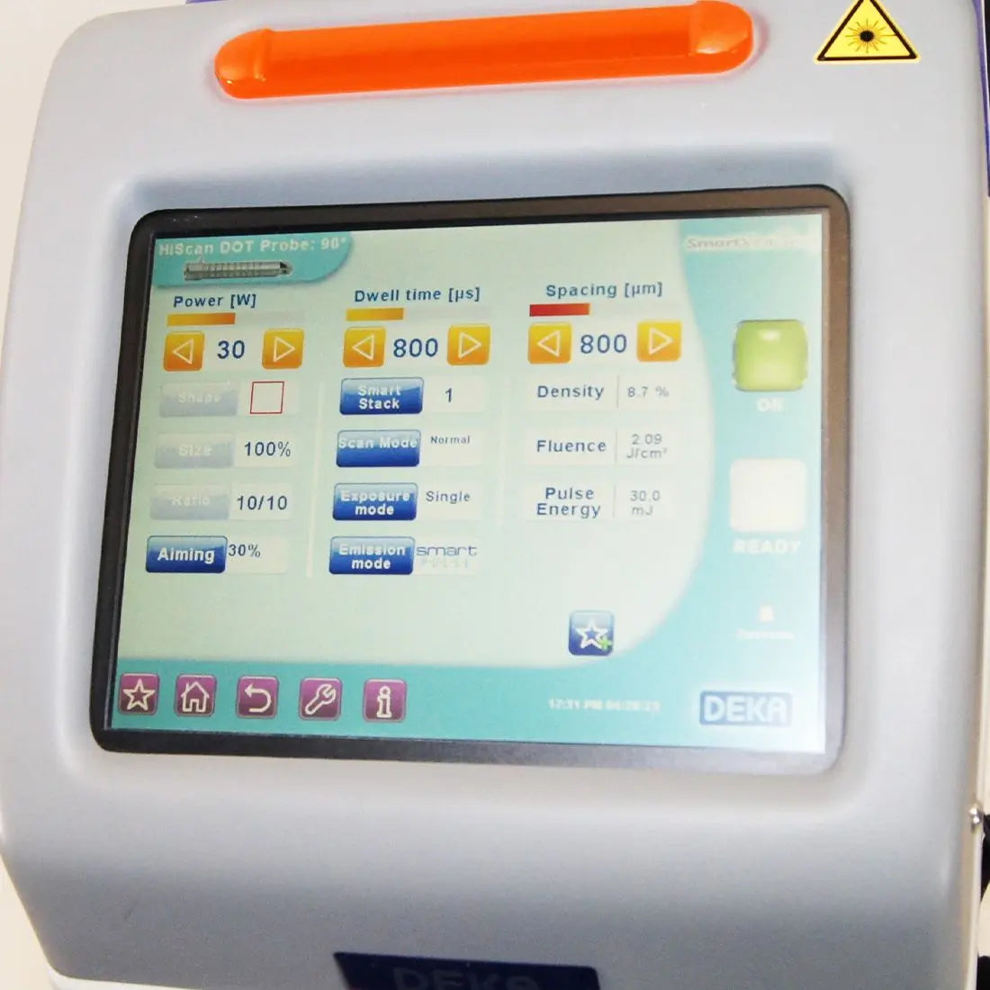 2017 DEKA SmartXide Touch C60 M110C1 Fractional CO2 Laser Mona Lisa Smart Xide Sol International Medical