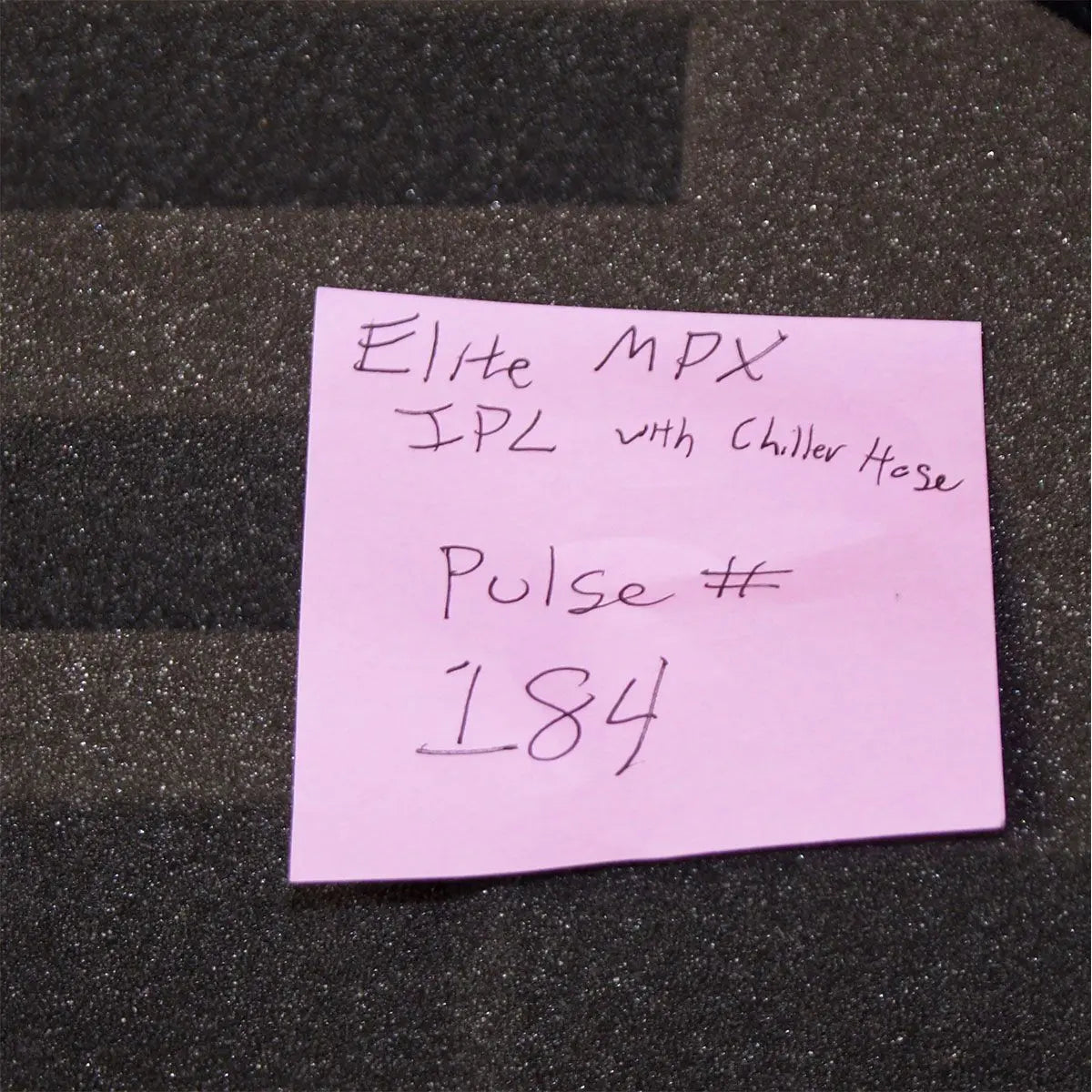 Cynosure Elite MPX IPL Handpiece 100-7009-810 Low Pulse Count