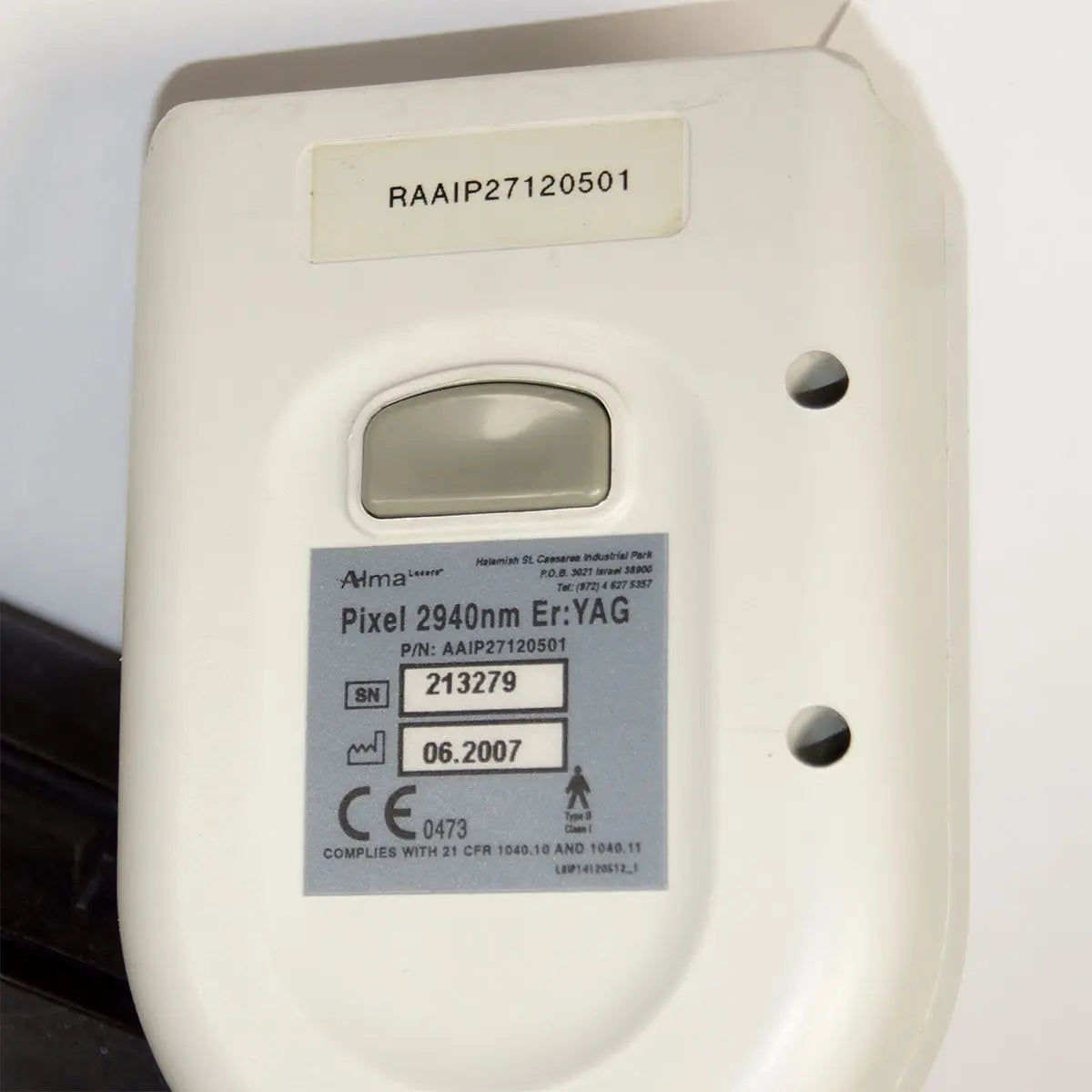Alma Lasers Harmony Pixel 2940 Handpiece with Tip Er:YAG Skin Resurfacing (HE)