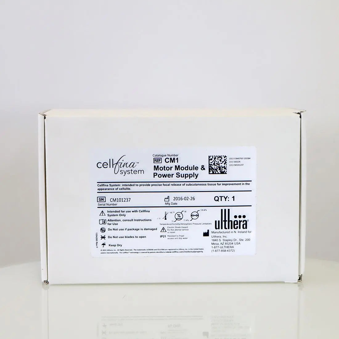 2015 Ulthera Cellfina Module and Medela Dominant Flex Aspirator Cellulite System