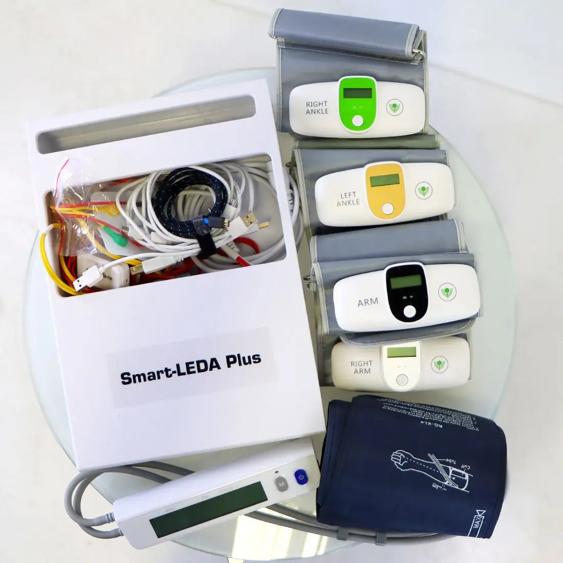 Hyperion Medical Smart-LEDA Plus System TBI ABI Microvascular Arterial LEDA+ Sol International Medical
