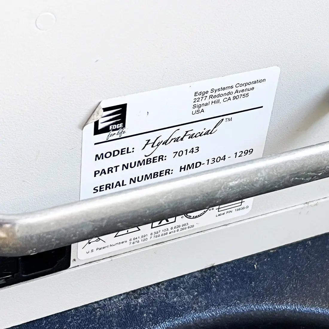 2013 Edge Systems Hydrafacial MD System Hydradermabrasion Skin Treatment 70143