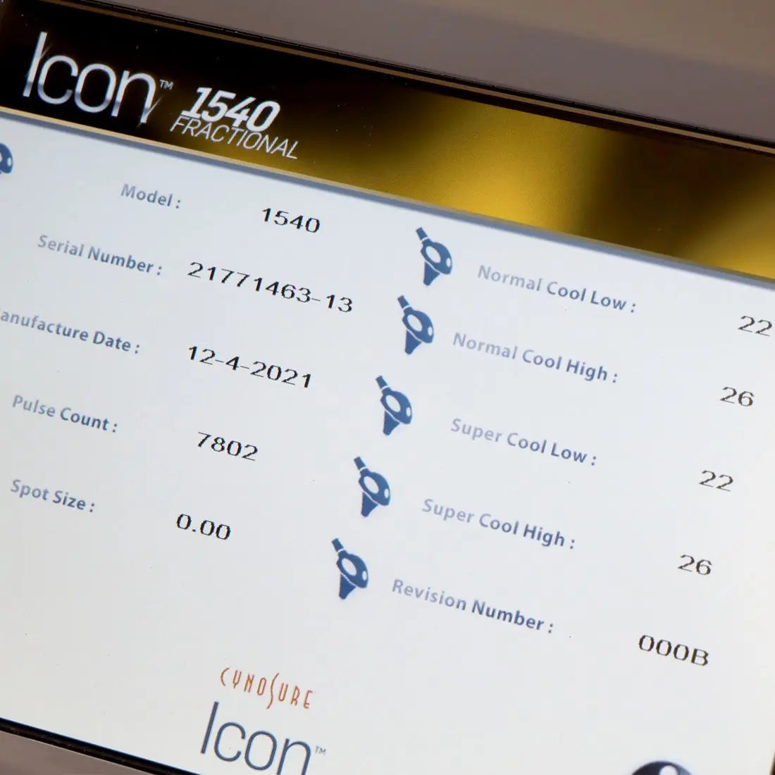 2021 Palomar ICON IPL Laser Hair Removal Pigmented Lesions Skin Resurfacing Acne Palomar