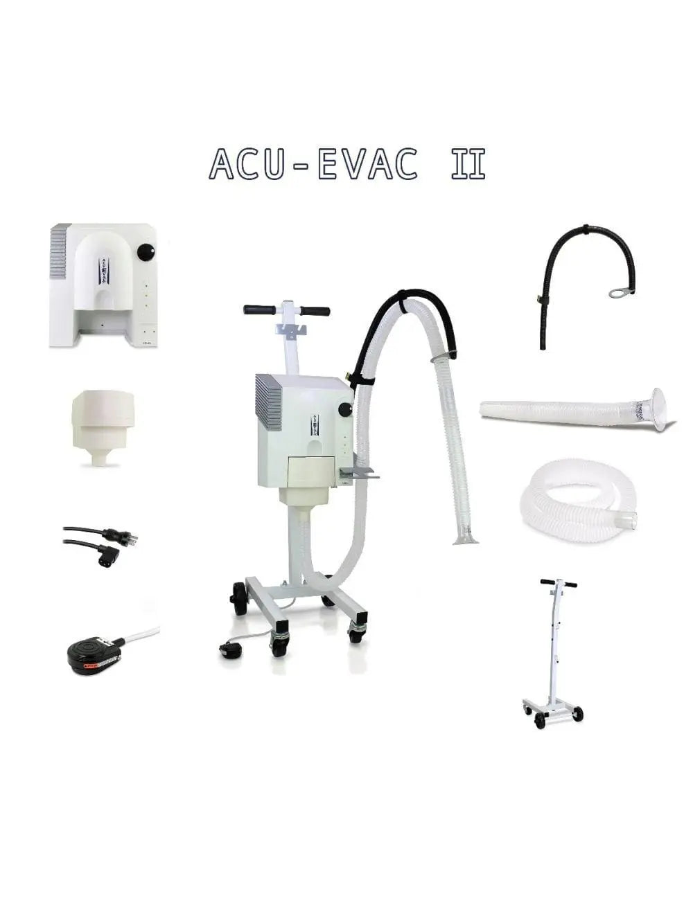 Acu-Evac II Cart Mount Starter Package Sol International Medical