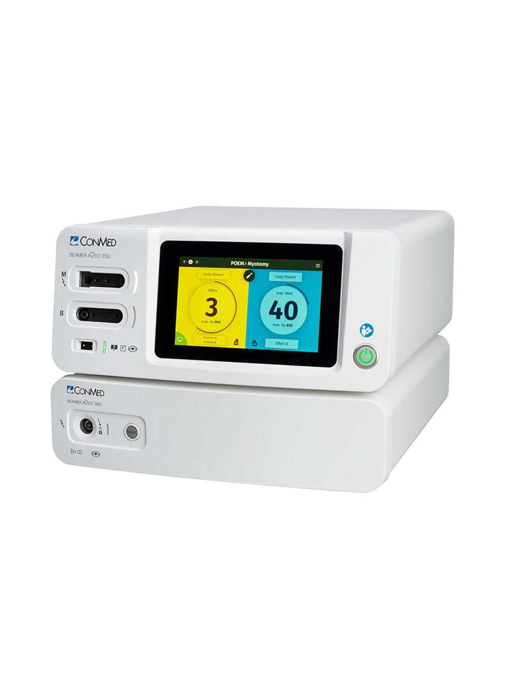ConMed Beamer AVEO-ESU Electrosurgical Generator (Top Unit of the System)