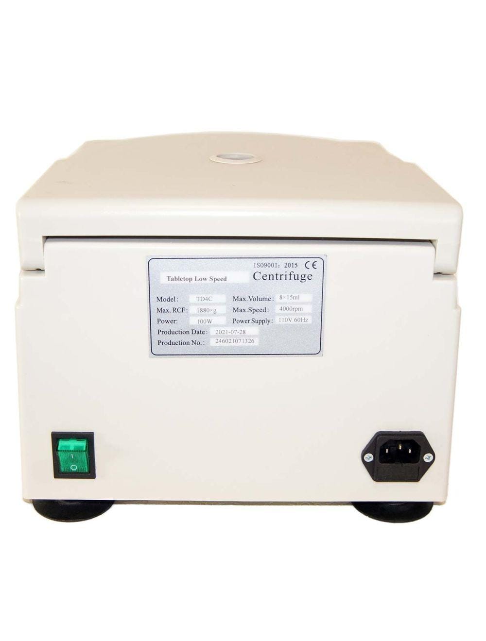 2021 SRELAS TD4C Tabletop PRP Centrifuge - 8x15mL 4000 RPM Lab 110V