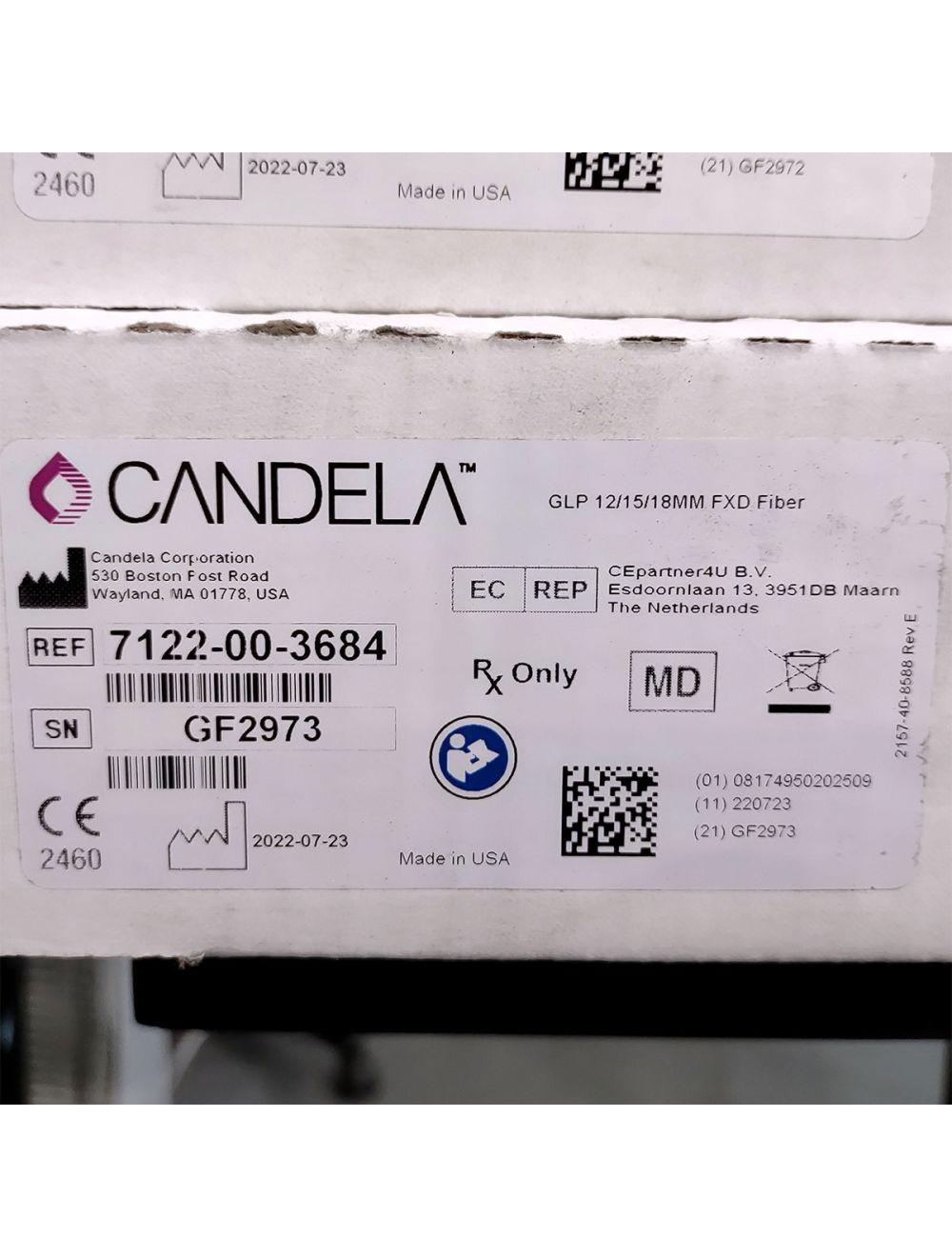 Candela GentleLase Plus Fiber Assembly 12/15/18mm Factory NEW 7122-00-3684 (GF2973)