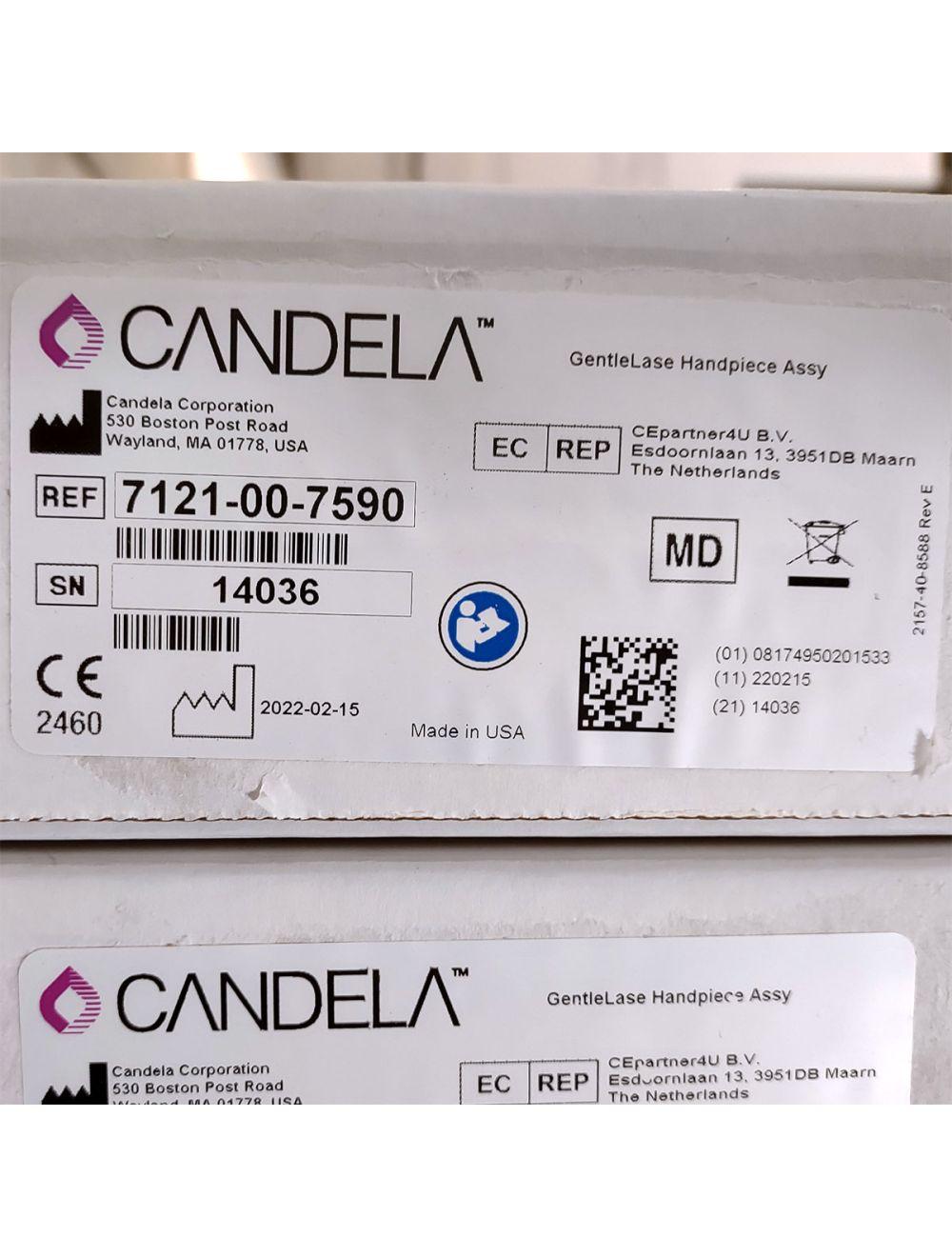 Candela GentleLase Plus Handpiece Assembly No Fiber Factory NEW 7121-00-7590 (14036sn) Candela