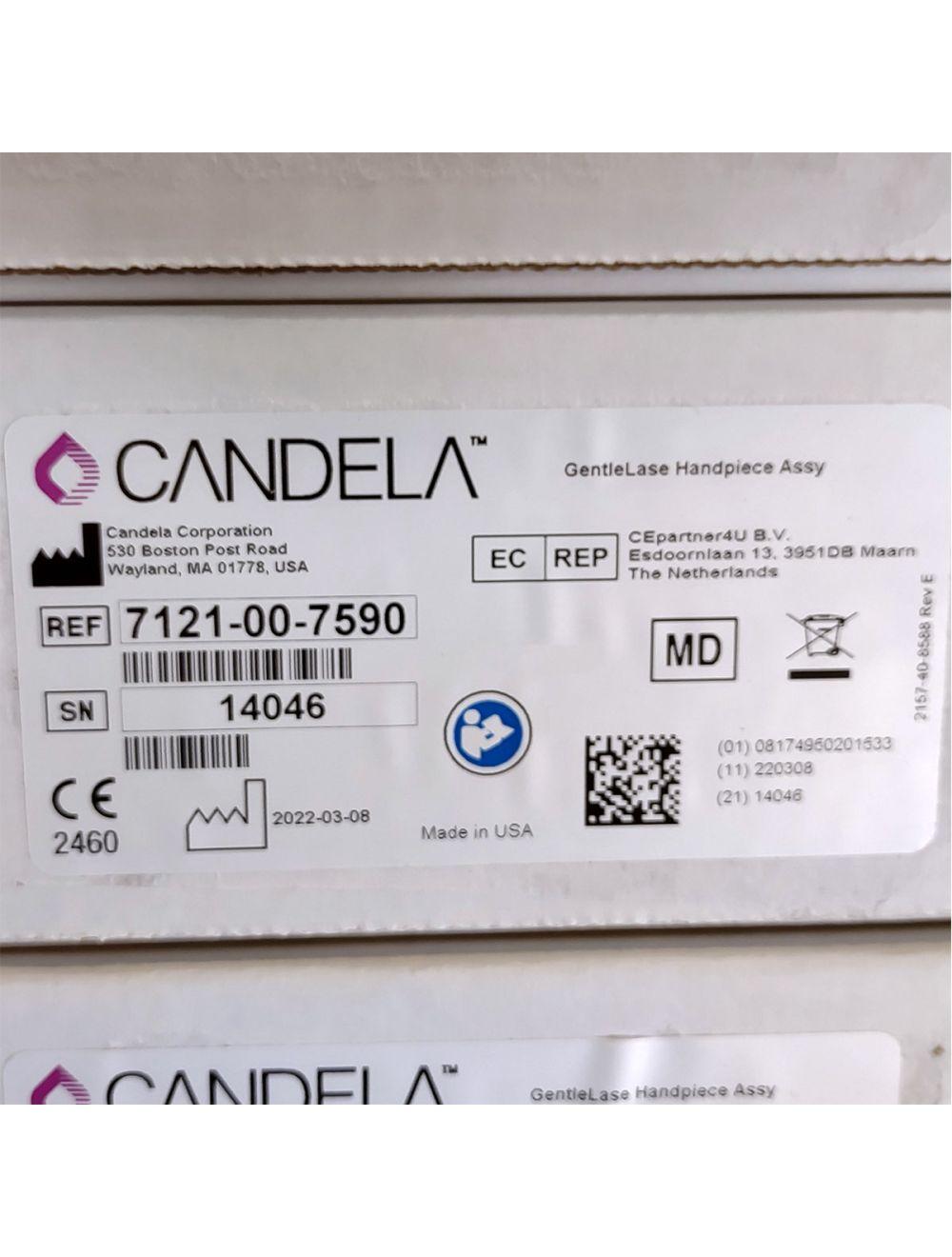 Candela GentleLase Plus Handpiece Assembly No Fiber Factory NEW 7121-00-7590 (14046sn) Candela