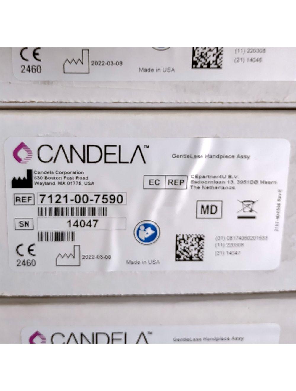 Candela GentleLase Plus Handpiece Assembly No Fiber Factory NEW 7121-00-7590 (14047sn) Candela
