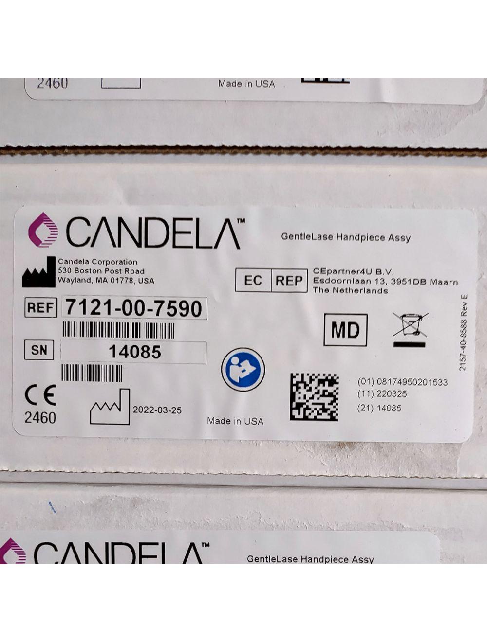 Candela GentleLase Plus Handpiece Assembly No Fiber Factory NEW 7121-00-7590 (14085sn) Candela