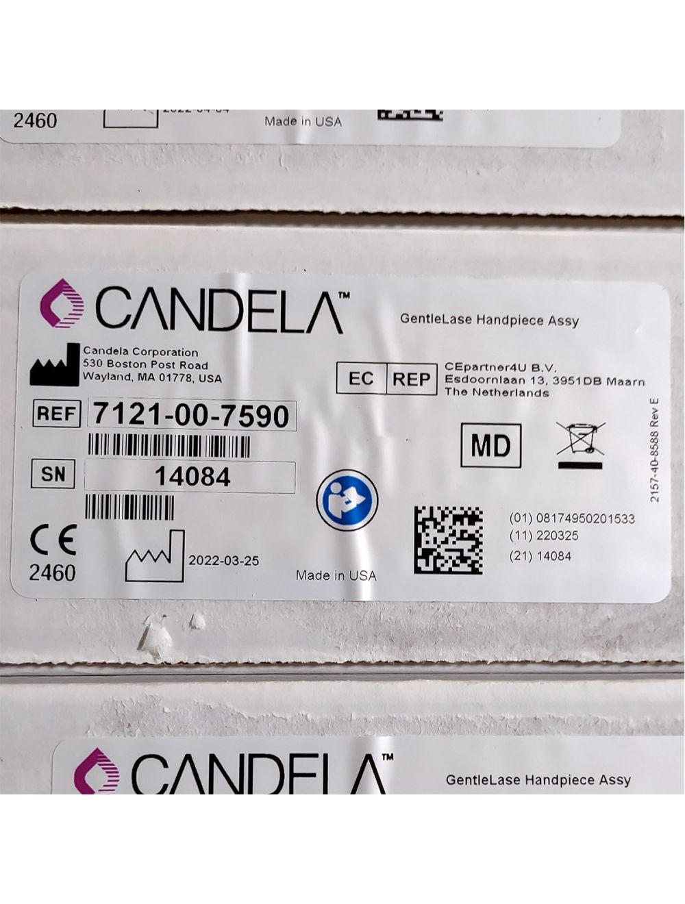 Candela GentleLase Plus Handpiece Assembly No Fiber Factory NEW 7121-00-7590 (14084sn) Candela