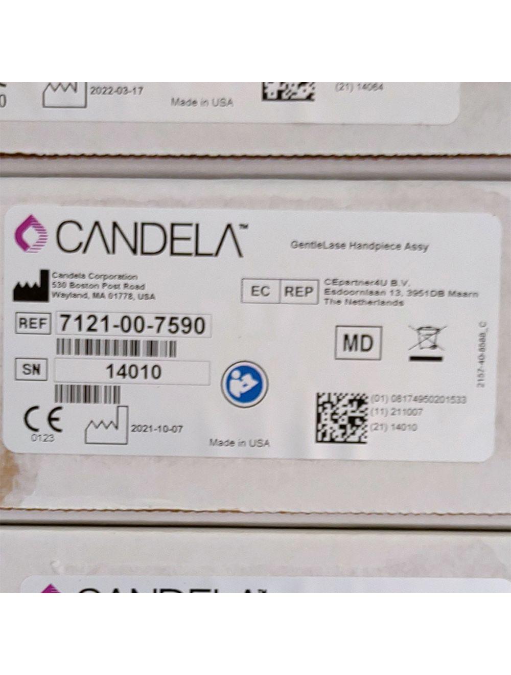 Candela GentleLase Plus Handpiece Assembly No Fiber Factory NEW 7121-00-7590 (14010sn) Candela