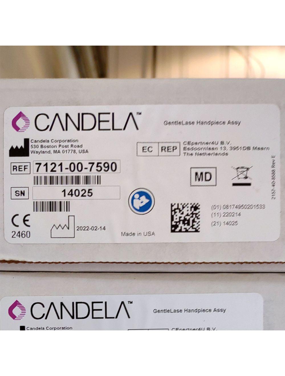 Candela GentleLase Plus Handpiece Assembly No Fiber Factory NEW 7121-00-7590 (14025sn) Candela