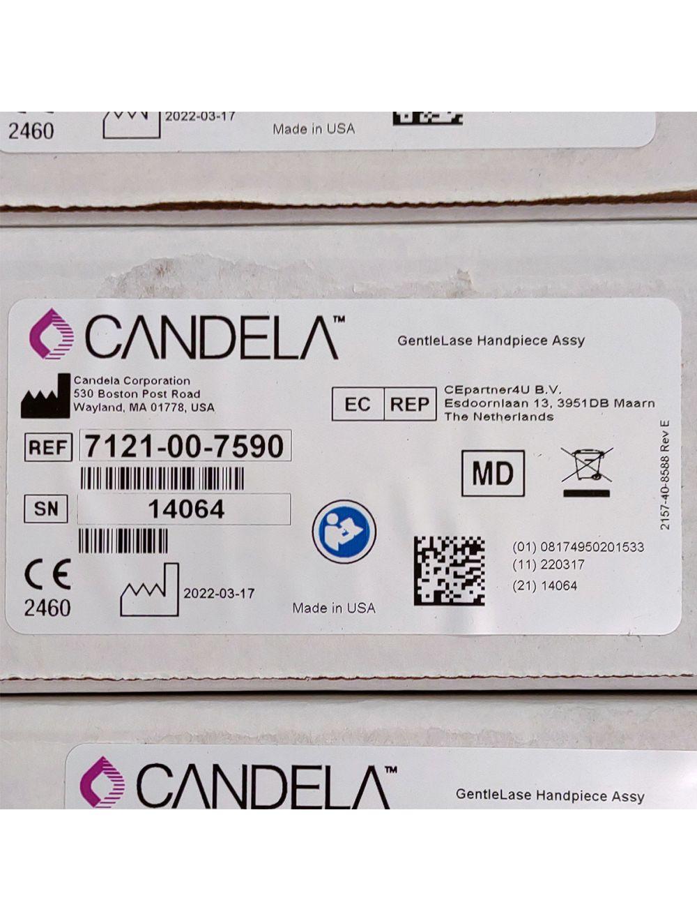 Candela GentleLase Plus Handpiece Assembly No Fiber Factory NEW 7121-00-7590 (14064sn) Candela