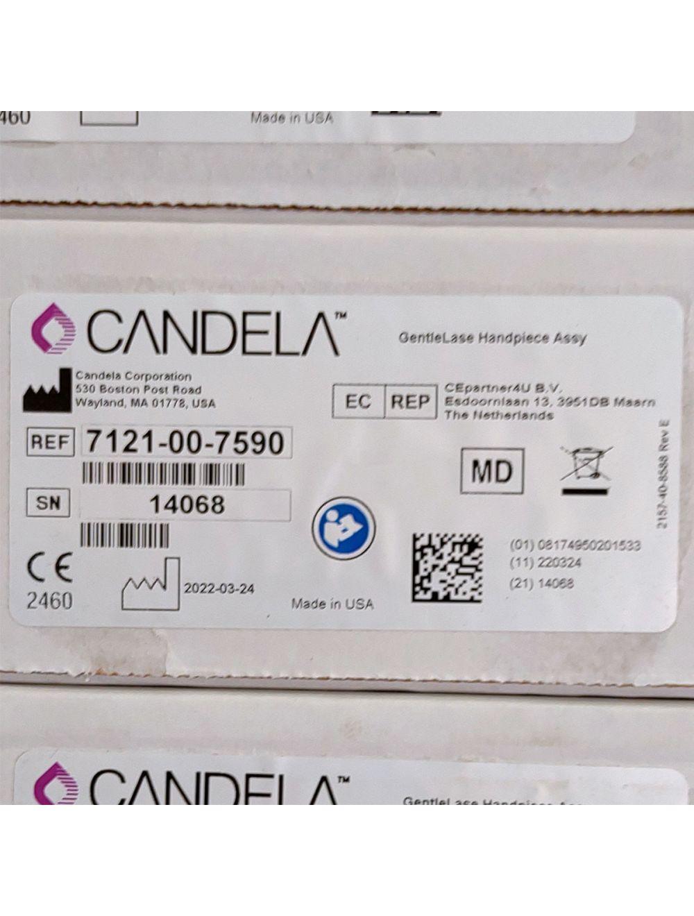 Candela GentleLase Plus Handpiece Assembly No Fiber Factory NEW 7121-00-7590 (14068sn) Candela