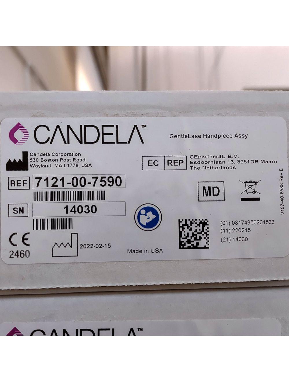 Candela GentleLase Plus Handpiece Assembly No Fiber Factory NEW 7121-00-7590 (14030sn)
