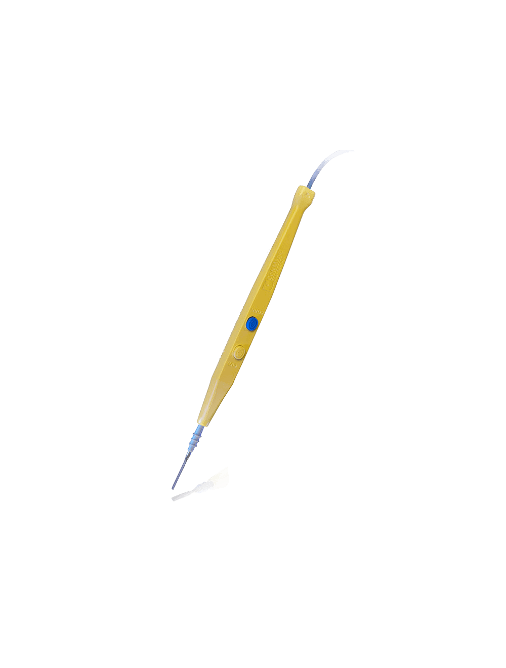 GoldLine® Rocker Switch Pencil with 1.00&quot; UltraClean® Blade, 10.00&#039; Cable, and Safety Holster(Cable Length=10.00ft (3.05m), Blade - 1.00in UltraClean®)