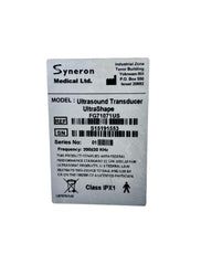 Syneron Candela UltraShape U-Sculpt 超音波換能器手柄