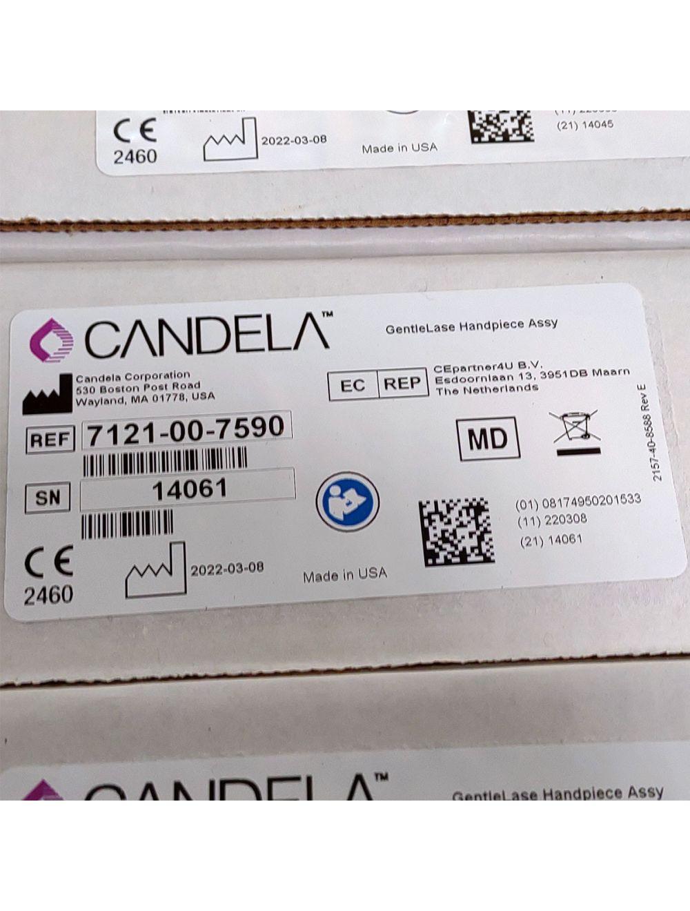Candela GentleLase Plus Handpiece Assembly No Fiber Factory NEW 7121-00-7590 (14061sn) Candela