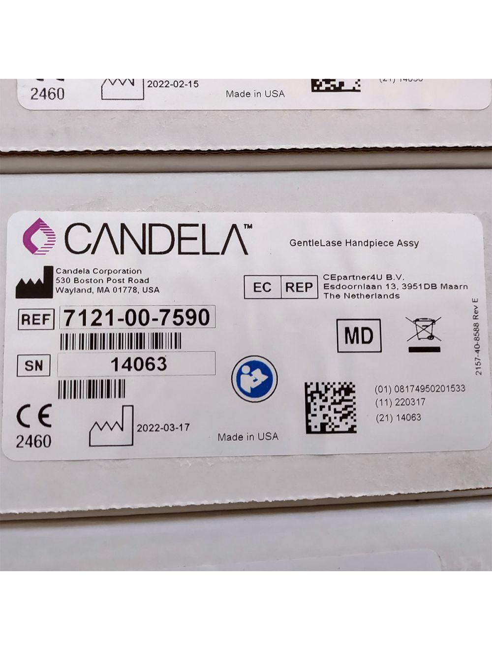 Candela GentleLase Plus Handpiece Assembly No Fiber Factory NEW 7121-00-7590 (14063sn) Candela