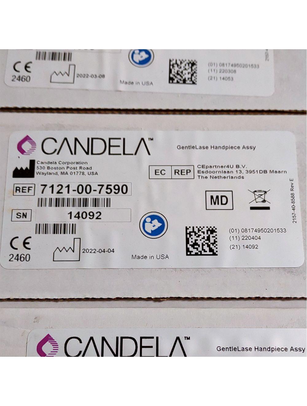 Candela GentleLase Plus Handpiece Assembly No Fiber Factory NEW 7121-00-7590 (14092sn) Candela