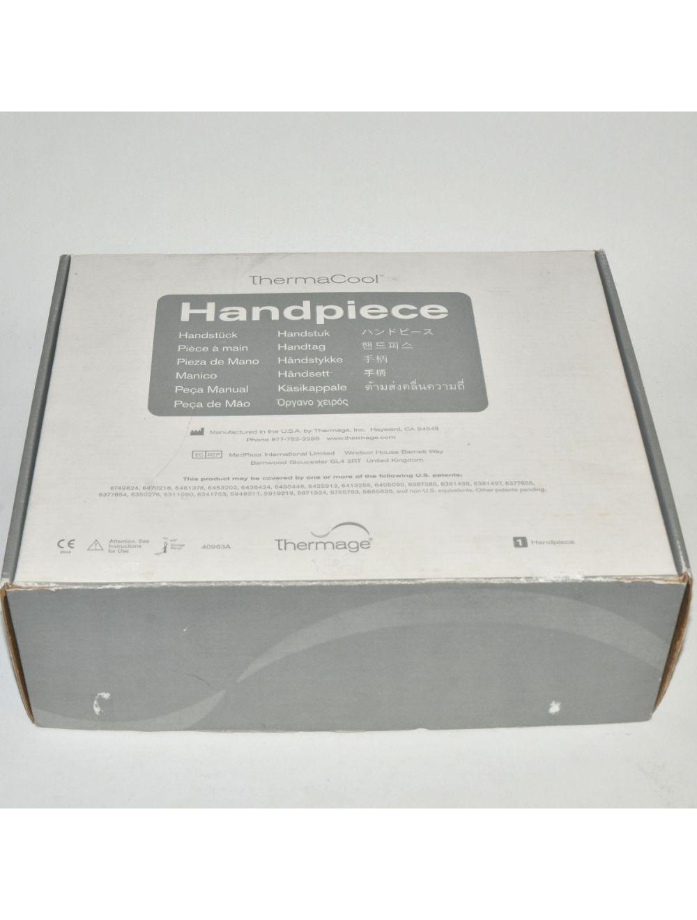 Thermage ThermaCool TC REF TH-1 Handpiece RadioFrequency RF Radio Frequency T C Sol International Medical