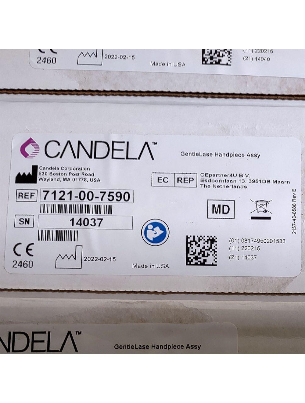 Candela GentleLase Plus 手柄組件無光纖 工廠新品 7121-00-7590 (14037sn)