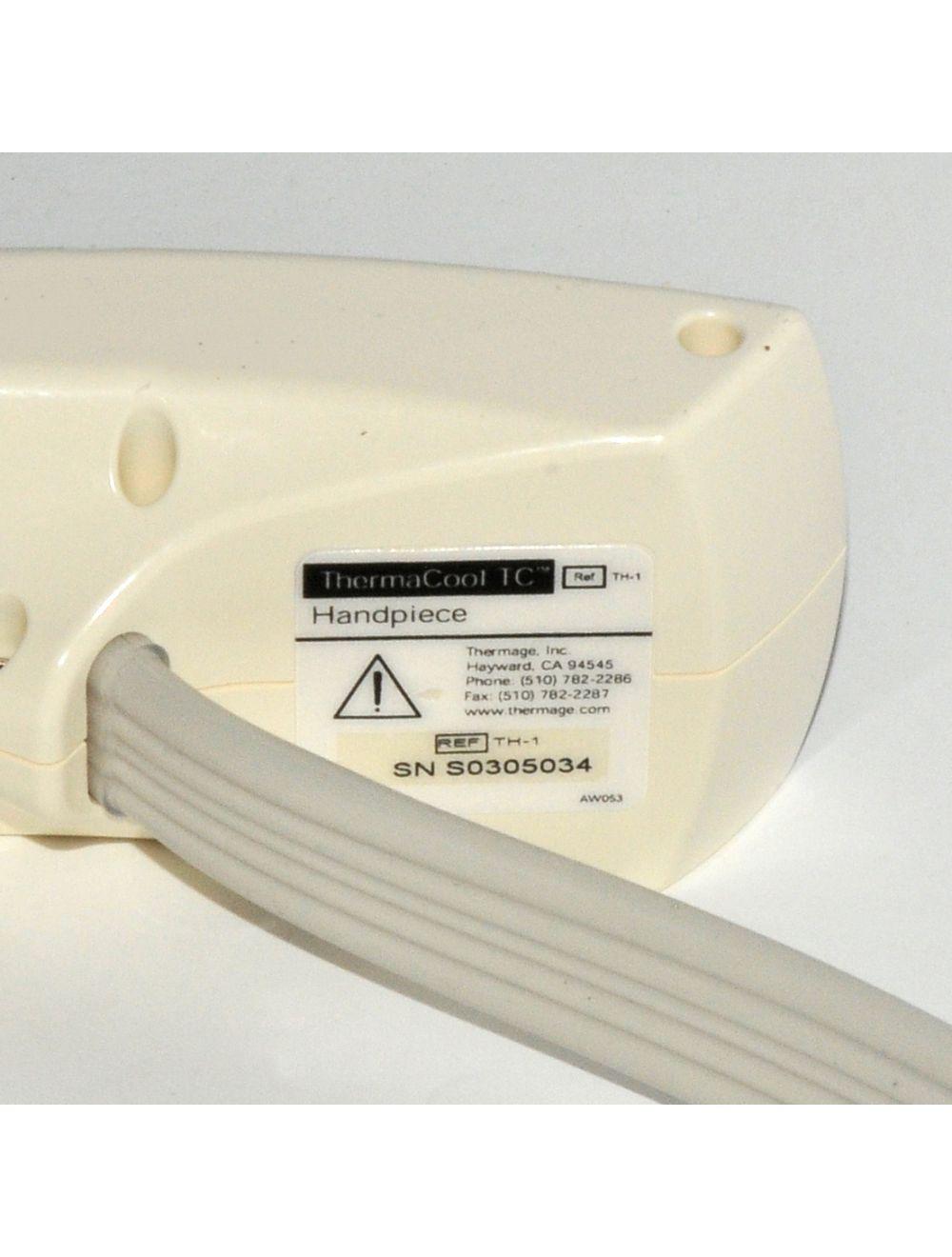 Thermage ThermaCool TC TH-1 Handpiece (RF) Therma Cool RadioFrequency Sol International Medical