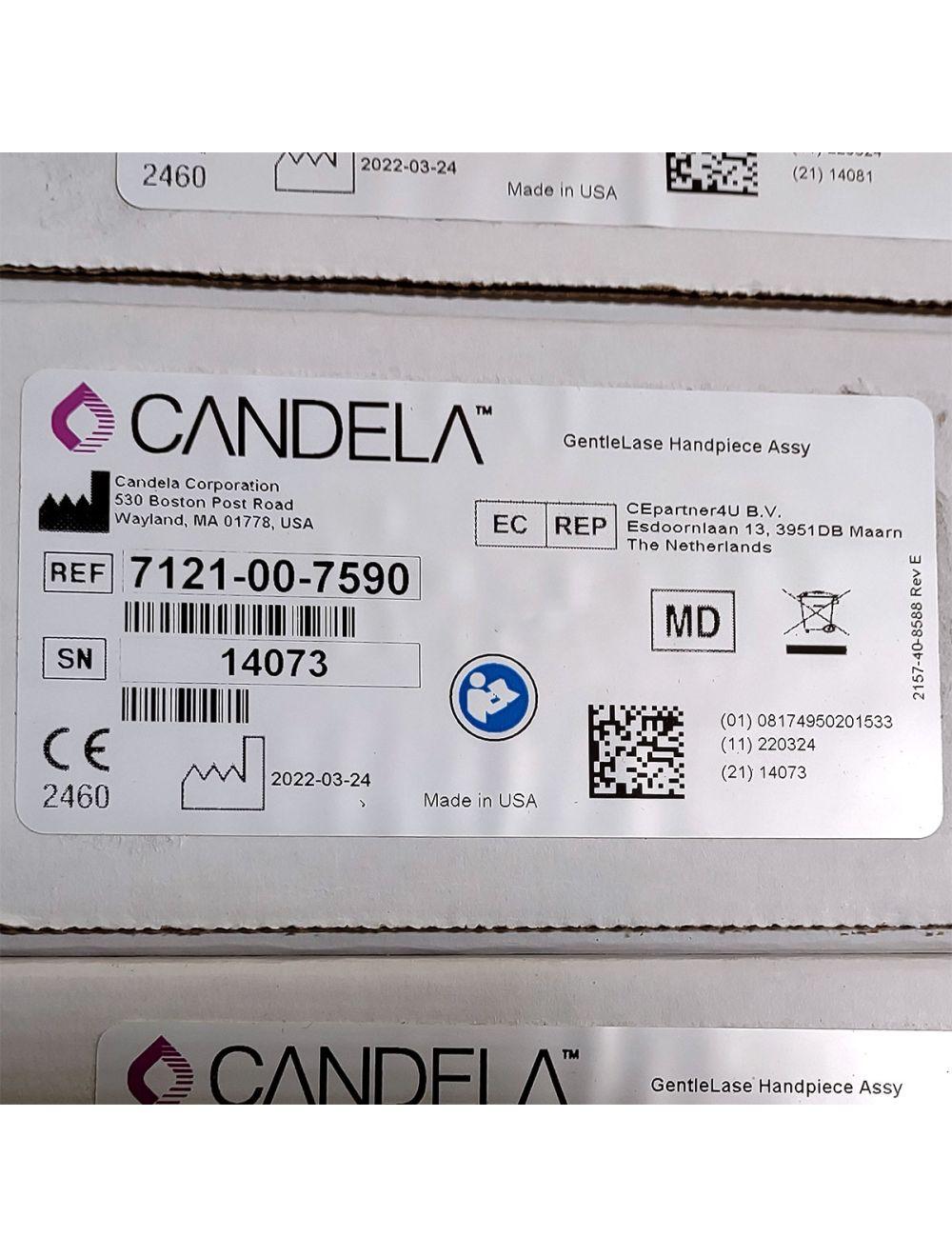 Candela GentleLase Plus Handpiece Assembly No Fiber Factory NEW 7121-00-7590 (14073sn)