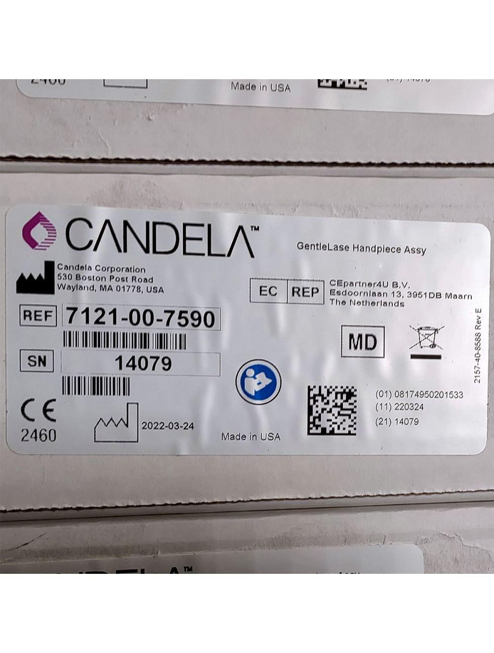 Candela GentleLase Plus Handpiece Assembly No Fiber Factory NEW 7121-00-7590 (14079sn) Candela
