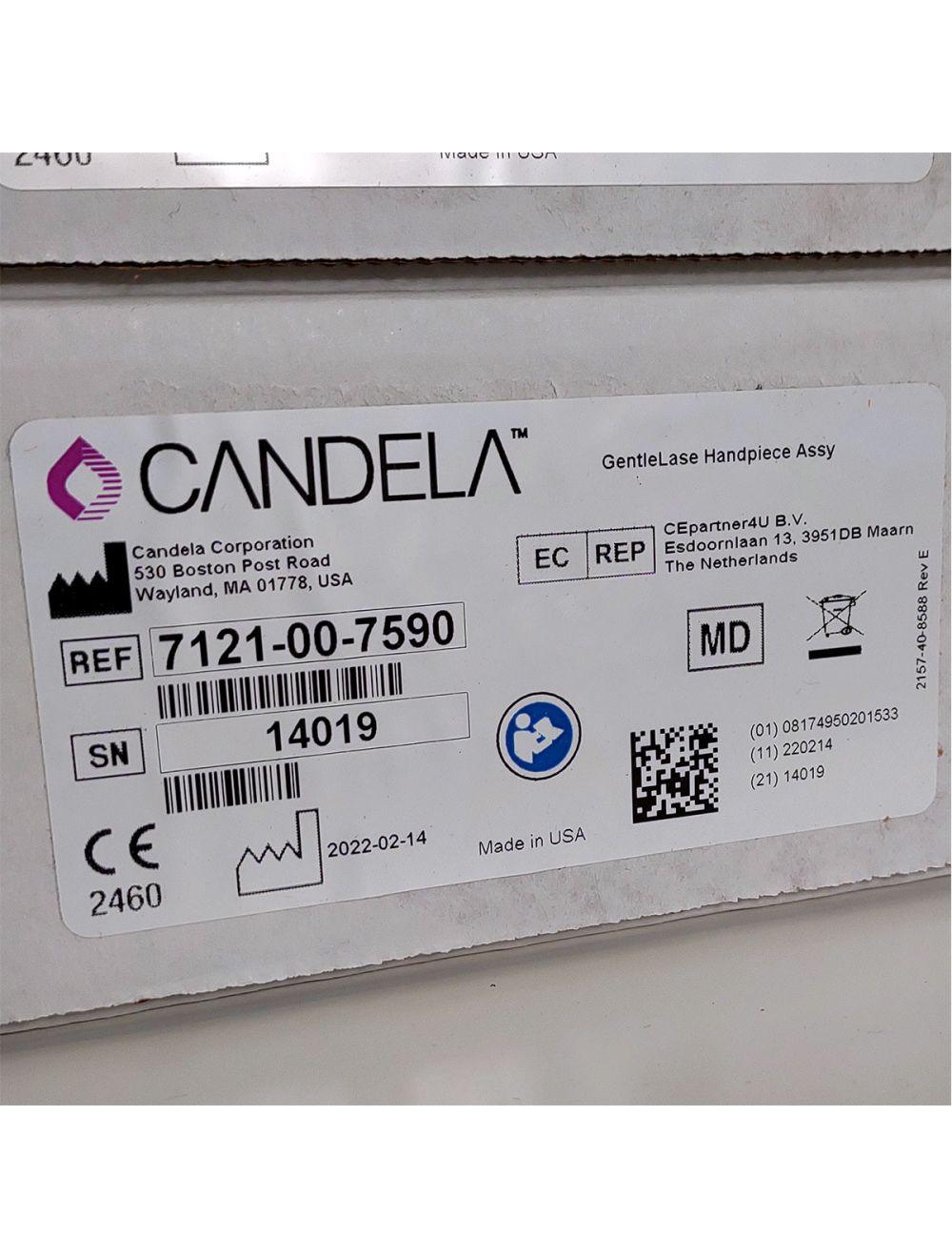 Candela GentleLase Plus Handpiece Assembly No Fiber Factory NEW 7121-00-7590 (14019sn) Candela