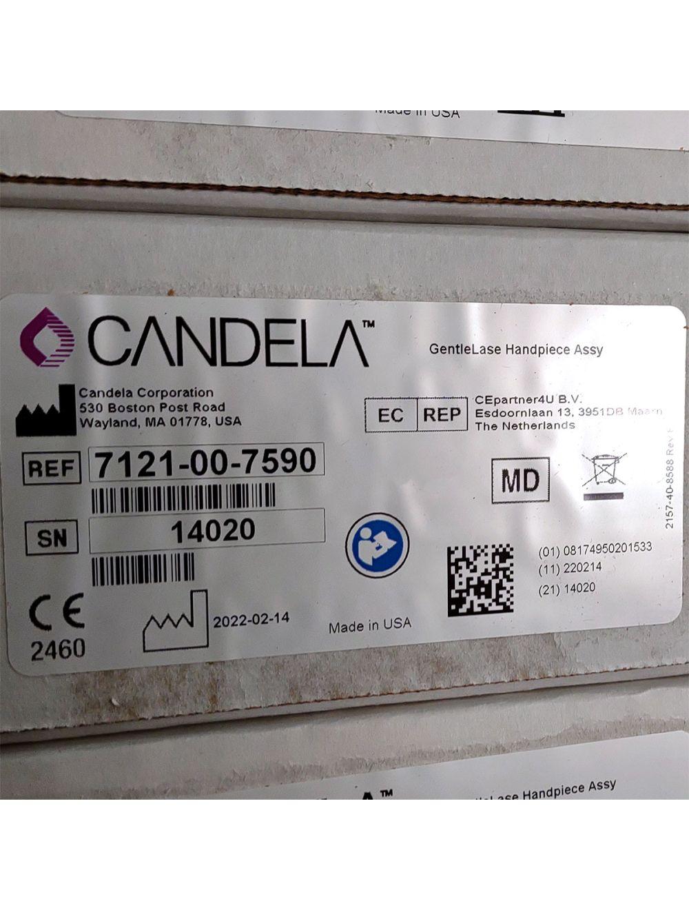 Candela GentleLase Plus 手柄組件 無光纖 工廠新品 7121-00-7590 (14020sn)