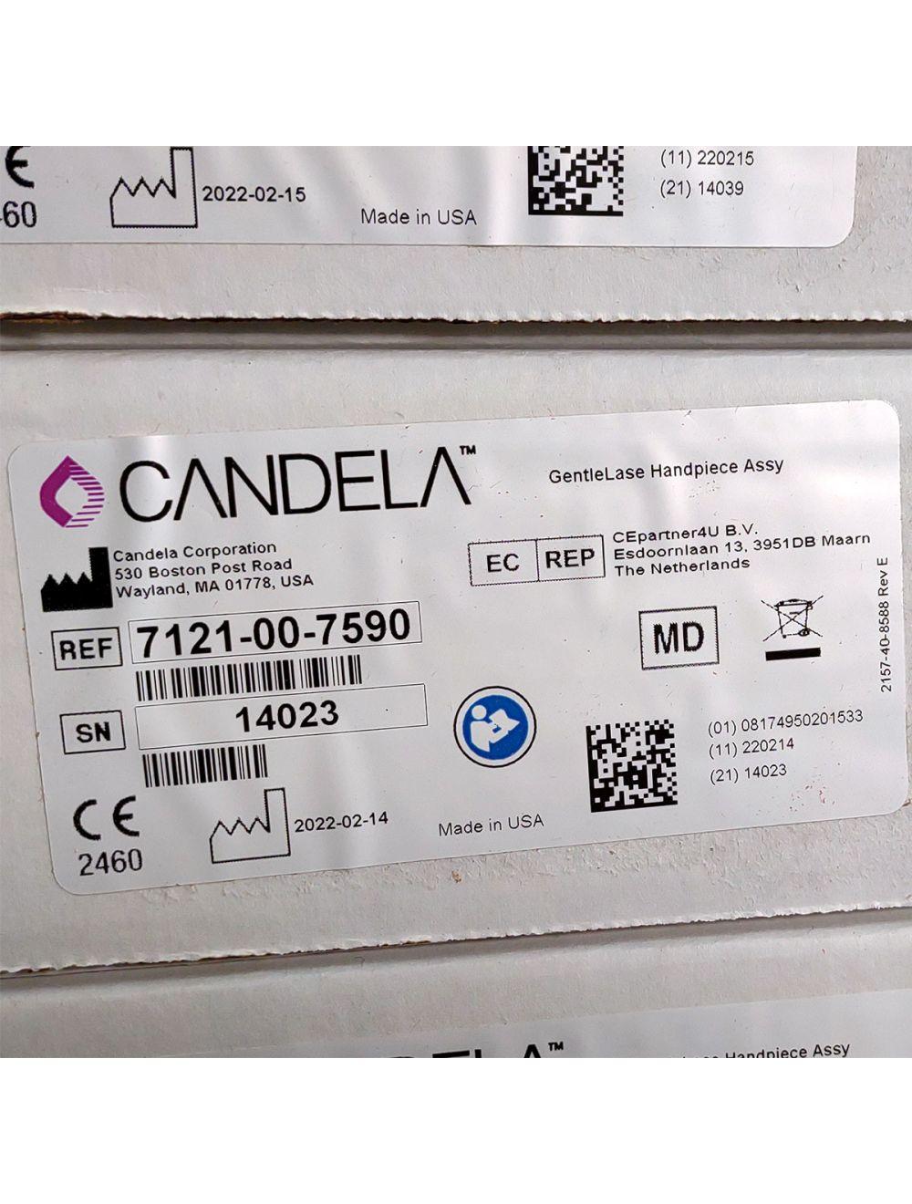 Candela GentleLase Plus Handpiece Assembly No Fiber Factory NEW 7121-00-7590 (14023sn)
