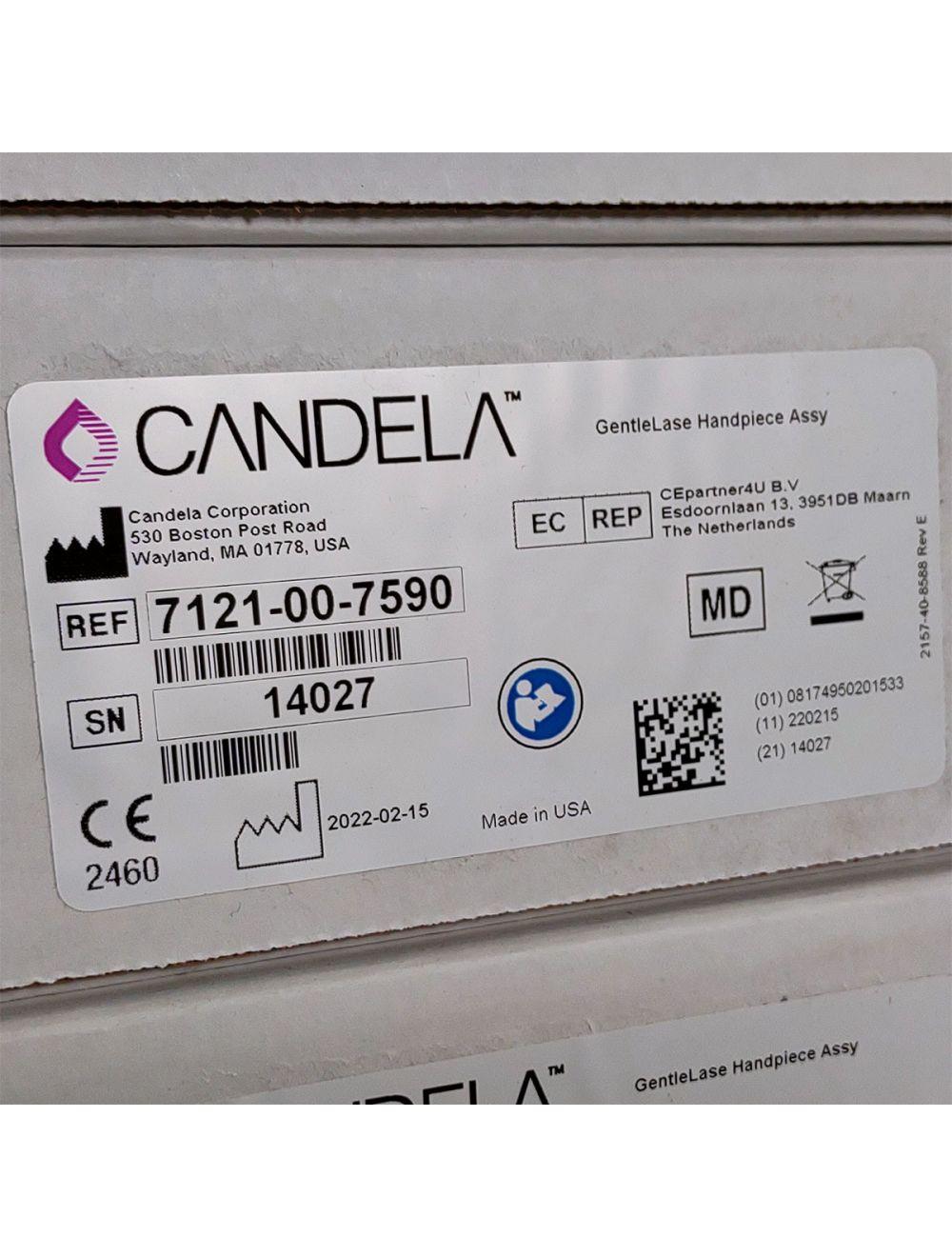 Candela GentleLase Plus Handpiece Assembly No Fiber Factory NEW 7121-00-7590 (14027sn) Candela
