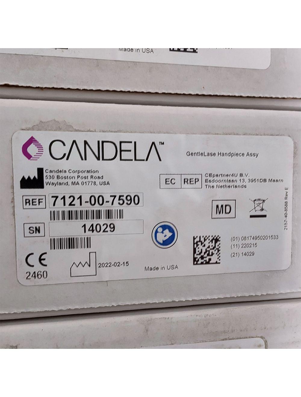 Candela GentleLase Plus Handpiece Assembly No Fiber Factory NEW 7121-00-7590 (14029sn) Candela