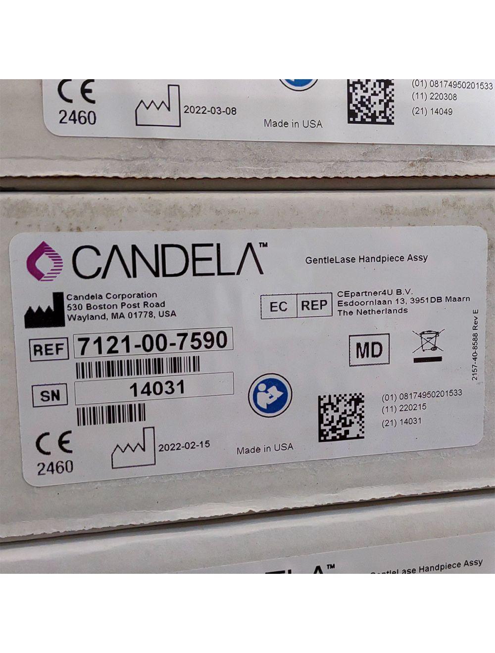Candela GentleLase Plus Handpiece Assembly No Fiber Factory NEW 7121-00-7590 (14031sn) Candela